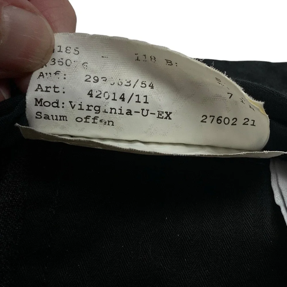 LORO PIANA Men Tasmanian Super 120 Wool Pleated Front Pants Sz 38 Charcoal‎ 10-7